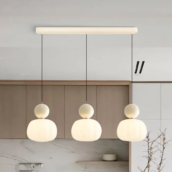 Art Deco Glass Pendant Light With Adjustable LED Modes | Morvian
