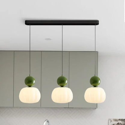 Art Deco Glass Pendant Light With Adjustable LED Modes | Morvian