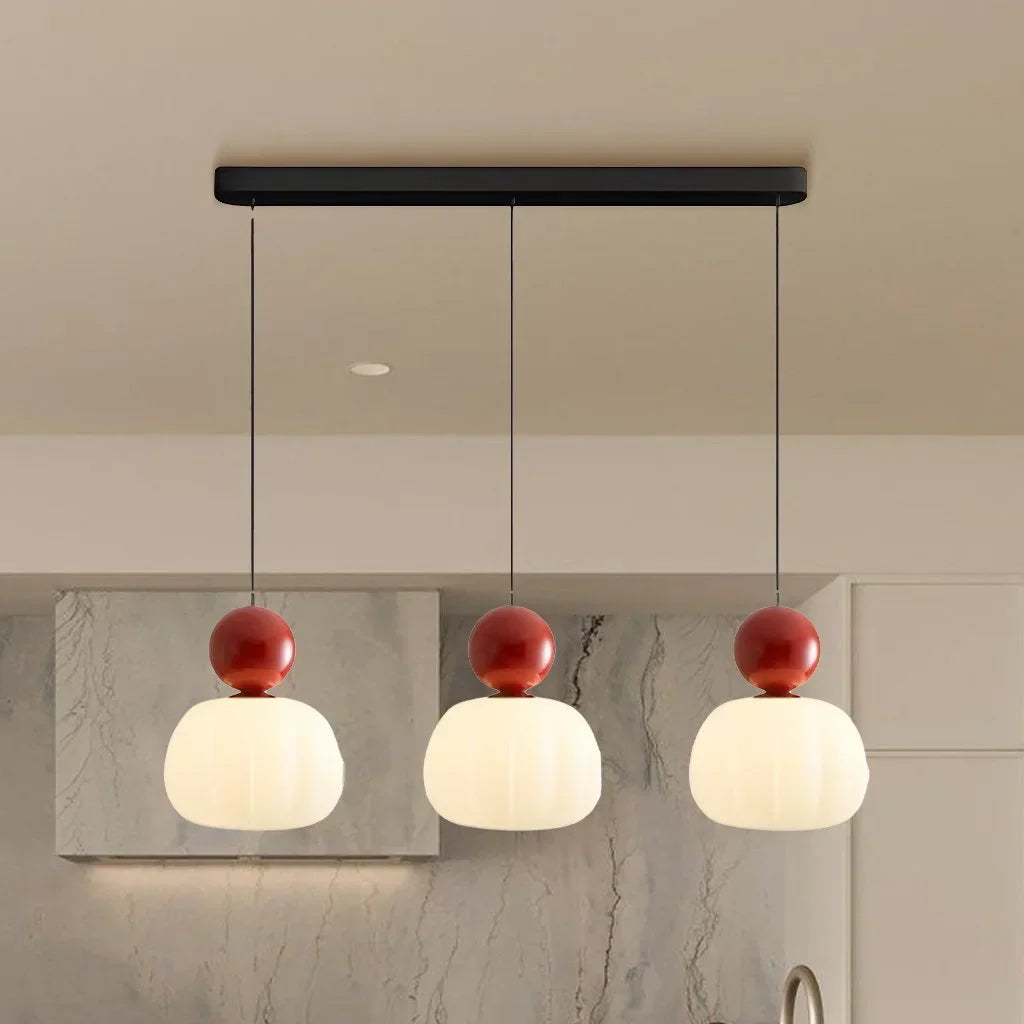 Art Deco Glass Pendant Light With Adjustable LED Modes | Morvian