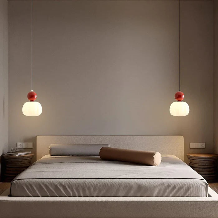 Art Deco Glass Pendant Light With Adjustable LED Modes | Morvian