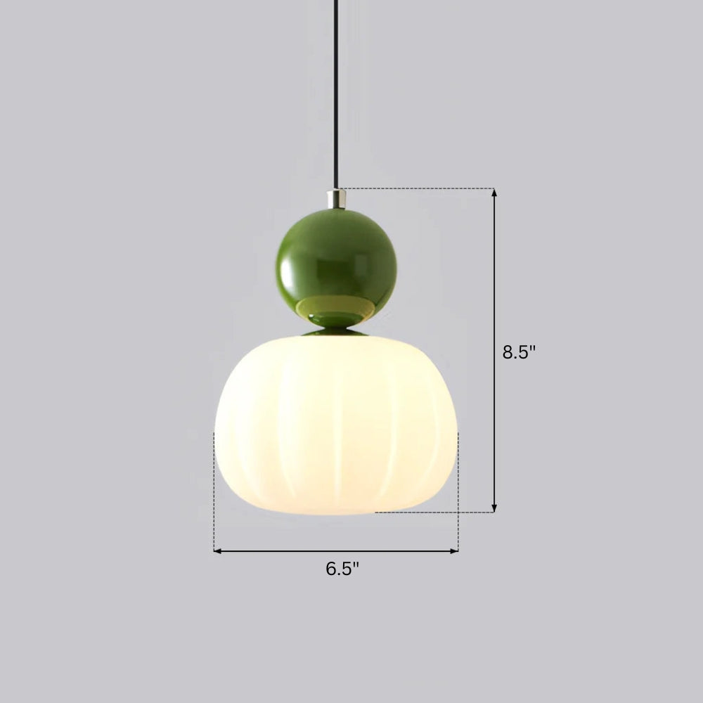 Art Deco Glass Pendant Light With Adjustable LED Modes | Morvian