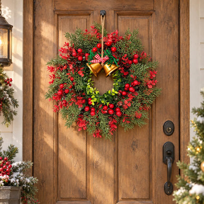 Artificial Pine Christmas Door Wreath