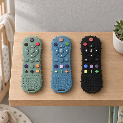 Baby Silicone Teething Toy Remote Control for Kids