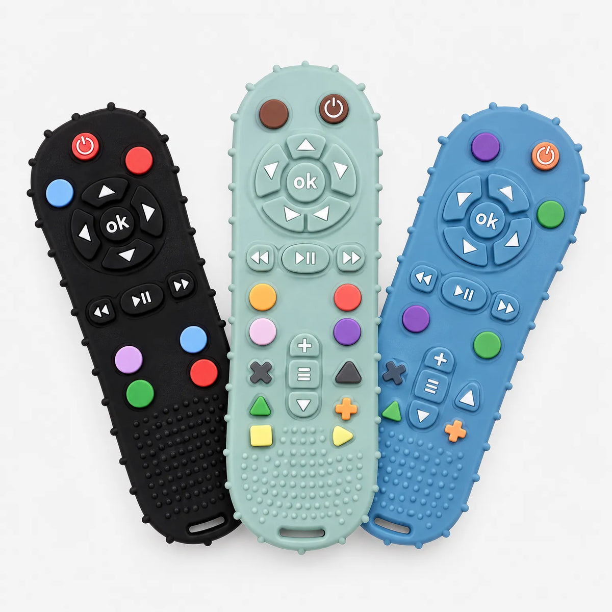 Baby Silicone Teething Toy Remote Control for Kids