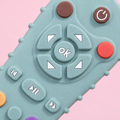 Baby Silicone Teething Toy Remote Control for Kids