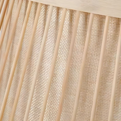 Bamboo Shade Floor Lamp for Soft Ambient Lighting | Norvelle