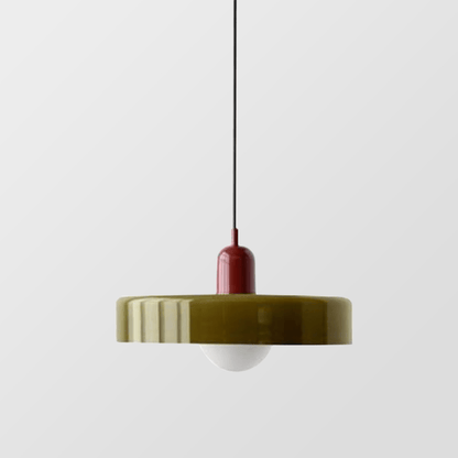 Bauhaus Coloured Glass Pendant Light Modern Design | Evarlo