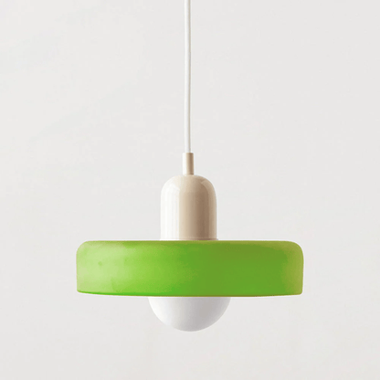 Bauhaus Coloured Glass Pendant Light Modern Design | Evarlo