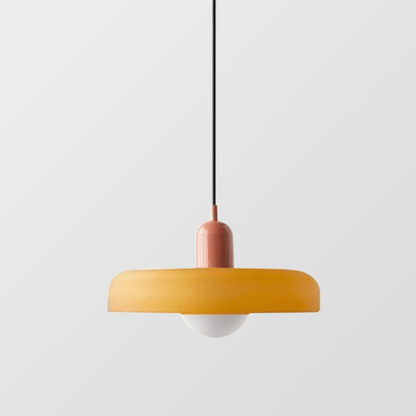 Bauhaus Coloured Glass Pendant Light Modern Design | Evarlo