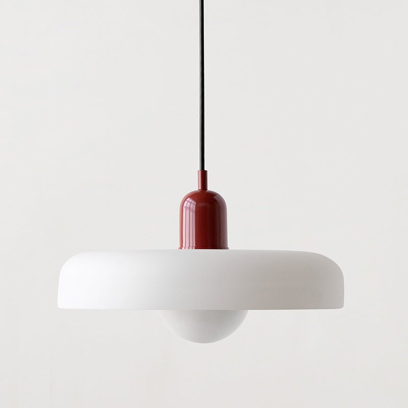 Bauhaus Coloured Glass Pendant Light Modern Design | Evarlo