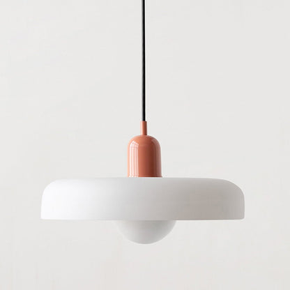 Bauhaus Coloured Glass Pendant Light Modern Design | Evarlo