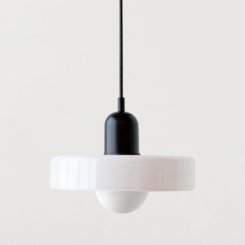 Bauhaus Coloured Glass Pendant Light Modern Design | Evarlo