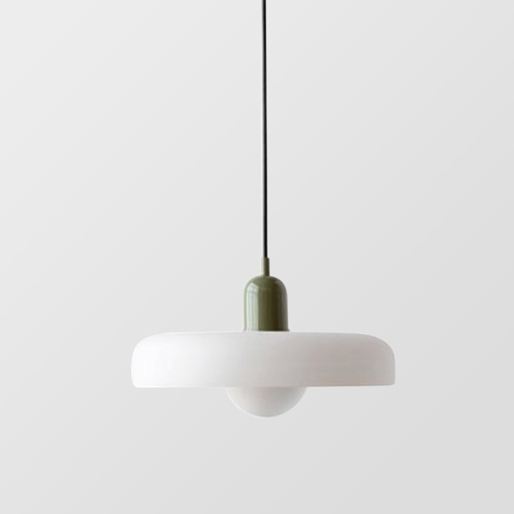 Bauhaus Coloured Glass Pendant Light Modern Design | Evarlo