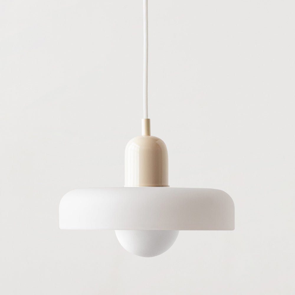 Bauhaus Coloured Glass Pendant Light Modern Design | Evarlo