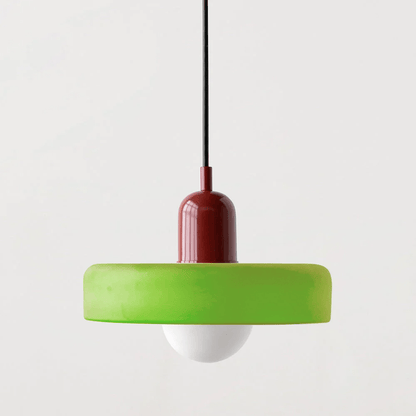 Bauhaus Coloured Glass Pendant Light Modern Design | Evarlo