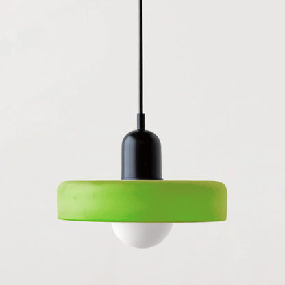 Bauhaus Coloured Glass Pendant Light Modern Design | Evarlo