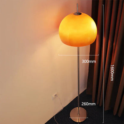 Bauhaus Glass Shade Floor Lamp for Living Spaces | Benrix