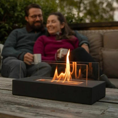 Bio Ethanol Table Fireplace Modern Freestanding Design | Zanvora