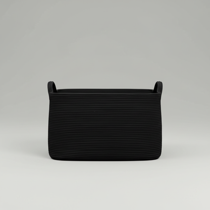 Braided Storage Basket | Versatile Laundry Hamper