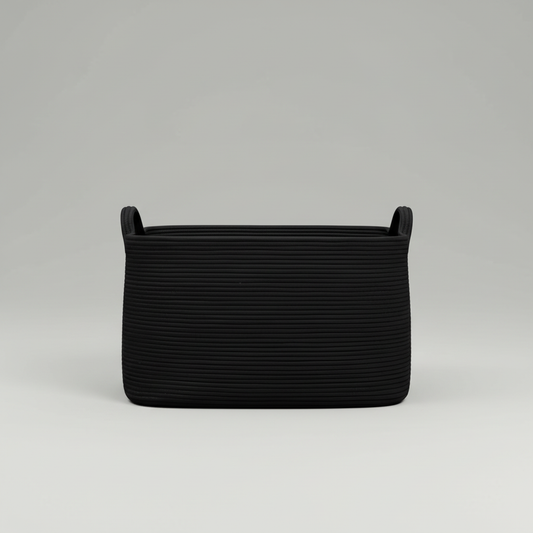 Braided Storage Basket | Versatile Laundry Hamper