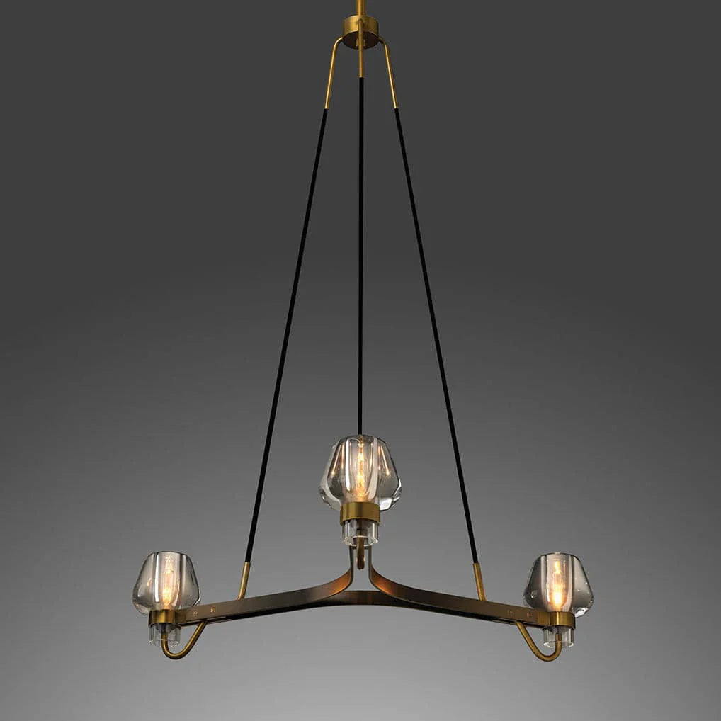 Brass Frame Chandelier for Modern Interior Use | Bronel