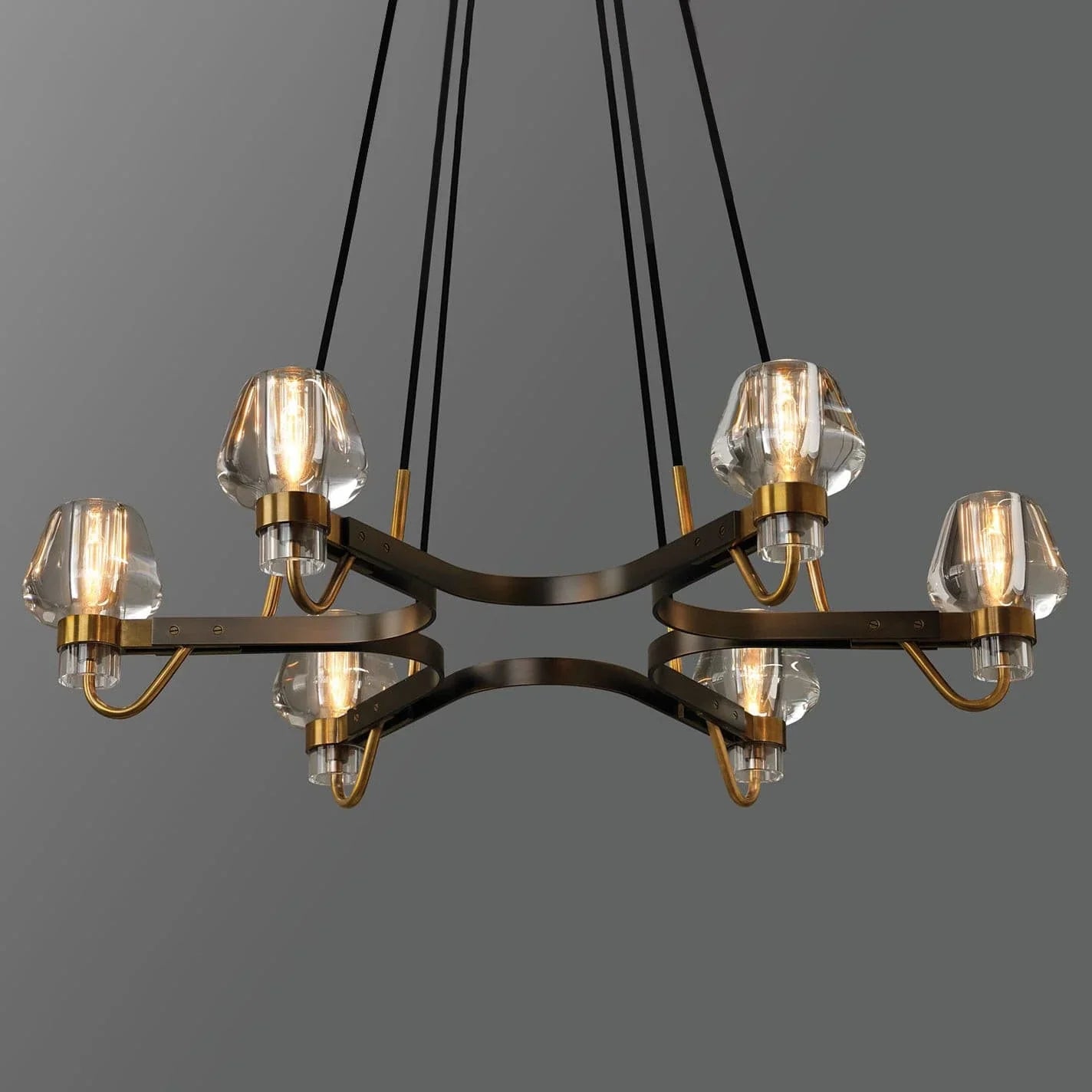Brass Frame Chandelier for Modern Interior Use | Bronel