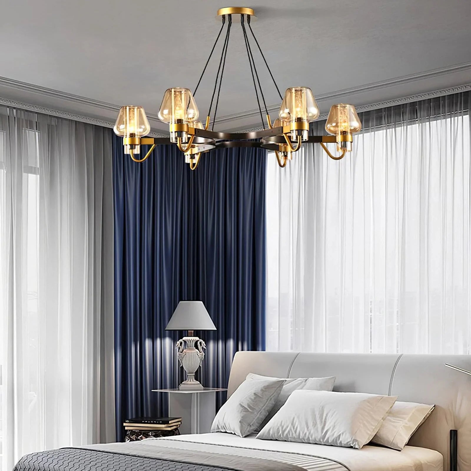 Brass Frame Chandelier for Modern Interior Use | Bronel