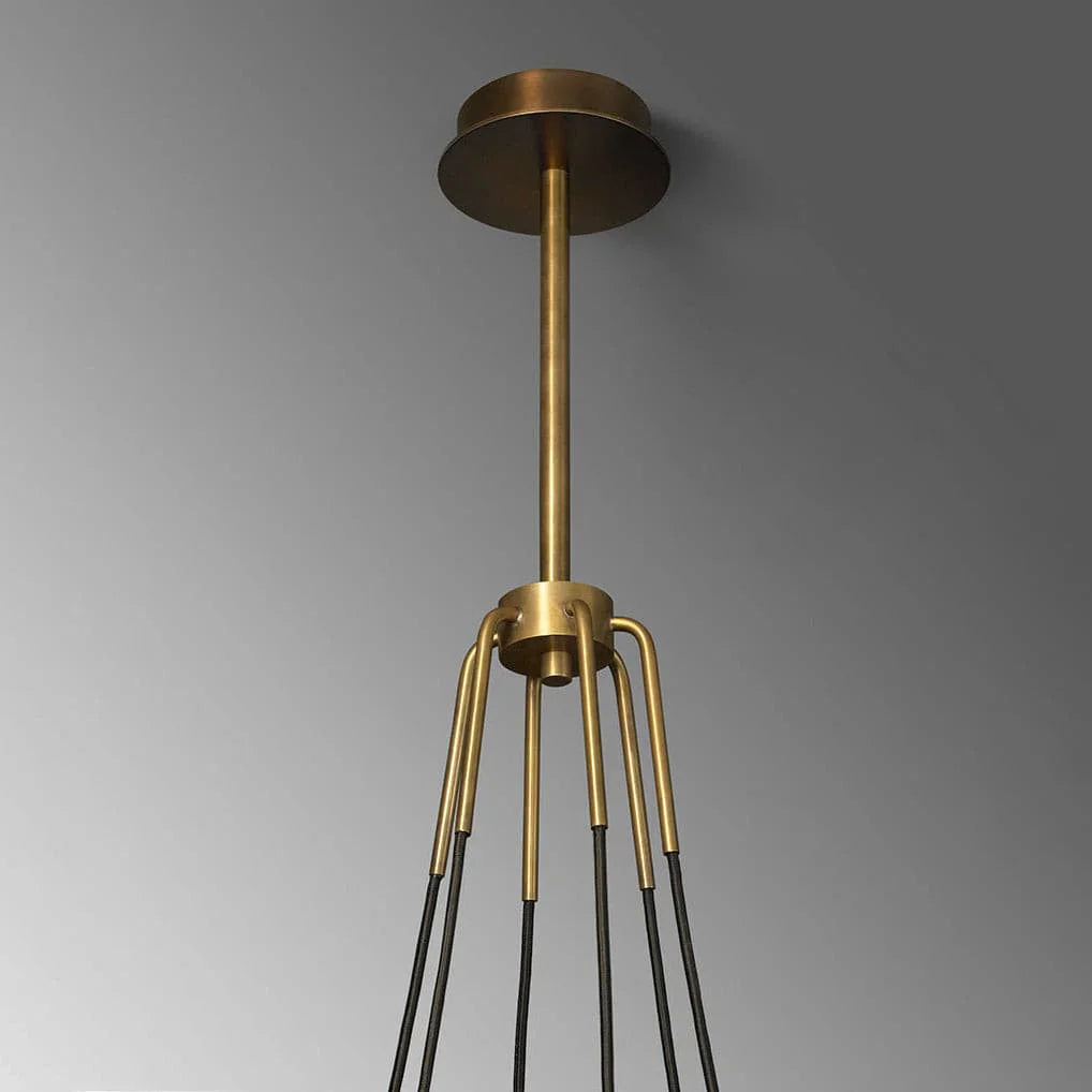 Brass Frame Chandelier for Modern Interior Use | Bronel