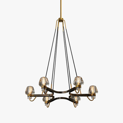 Brass Frame Chandelier for Modern Interior Use | Bronel