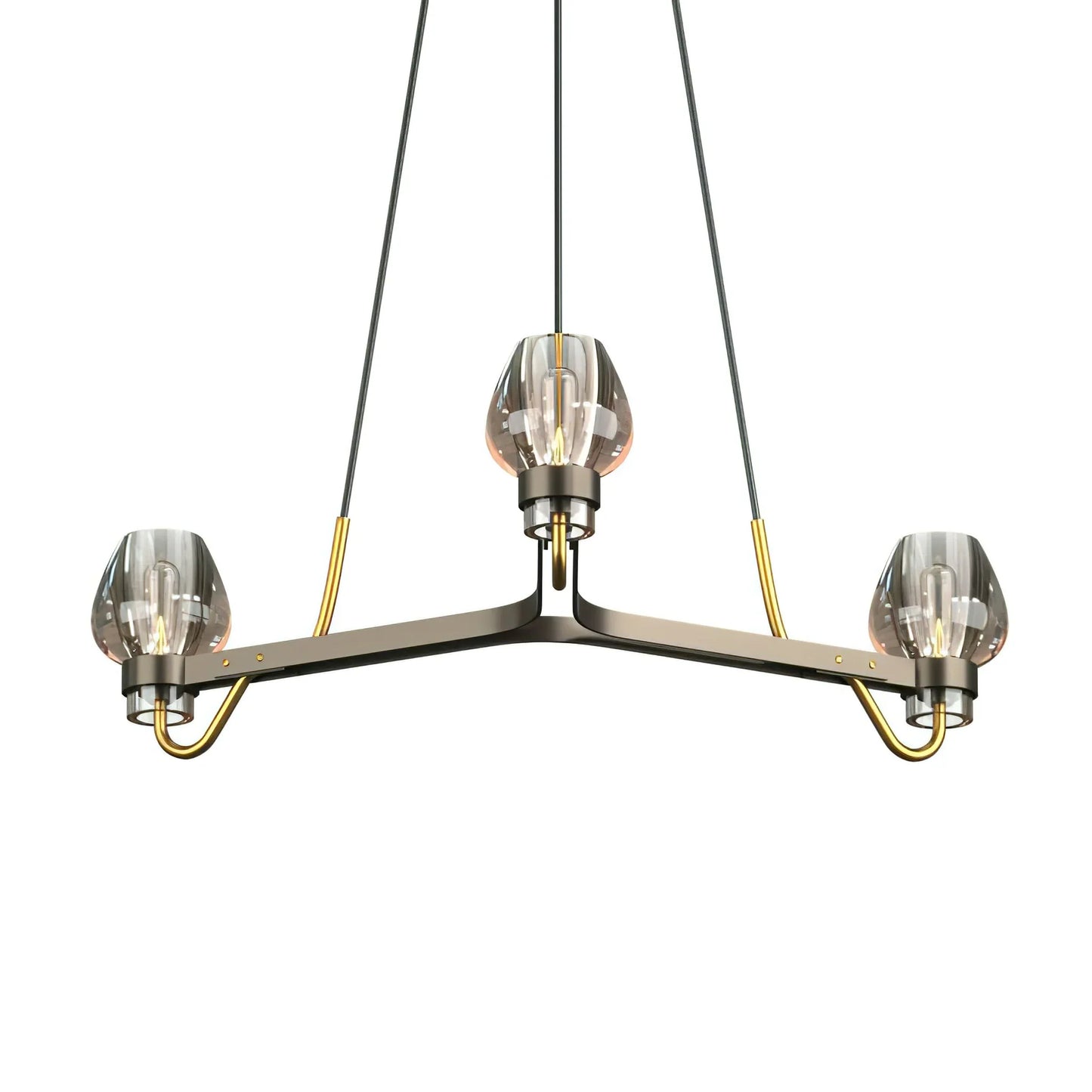 Brass Frame Chandelier for Modern Interior Use | Bronel