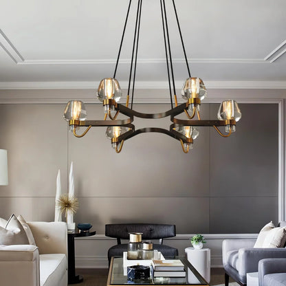 Brass Frame Chandelier for Modern Interior Use | Bronel