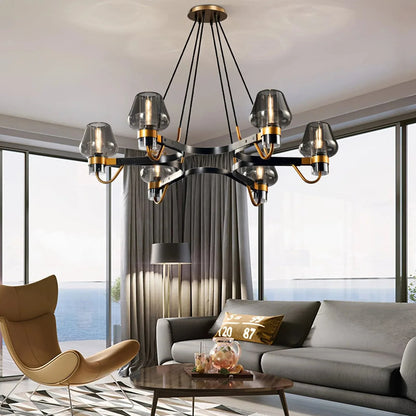 Brass Frame Chandelier for Modern Interior Use | Bronel