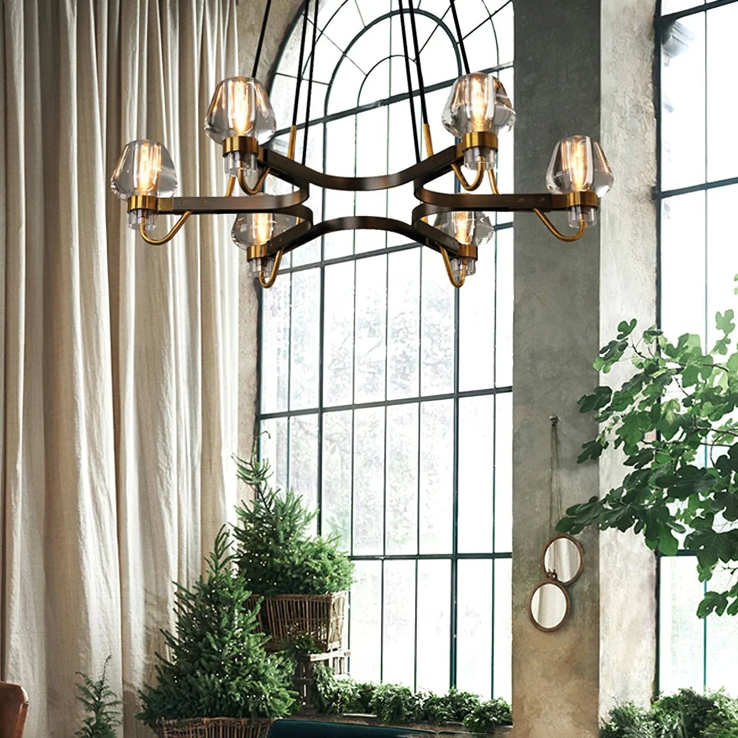 Brass Frame Chandelier for Modern Interior Use | Bronel