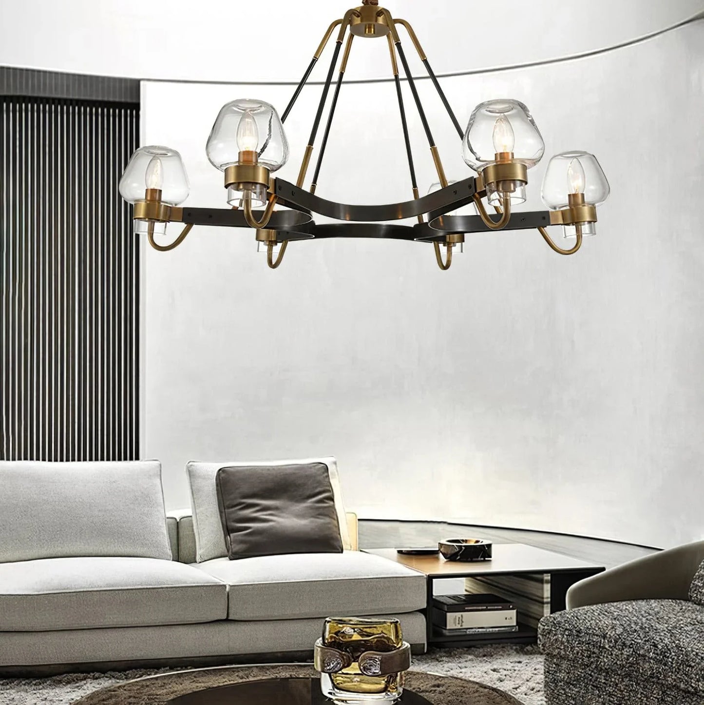 Brass Frame Chandelier for Modern Interior Use | Bronel