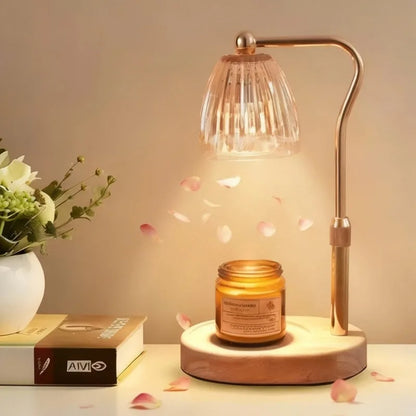 Candle Warmer Lamp Dimmable 50W Glass Shade