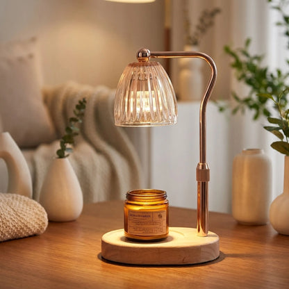 Candle Warmer Lamp Dimmable 50W Glass Shade