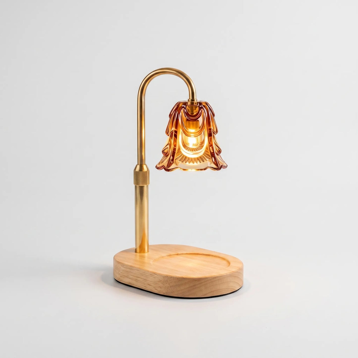 Candle Warmer Lamp with Adjustable Height and Timer