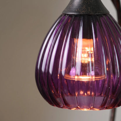 Candle Warmer Lamp with Decorative Glass Shade