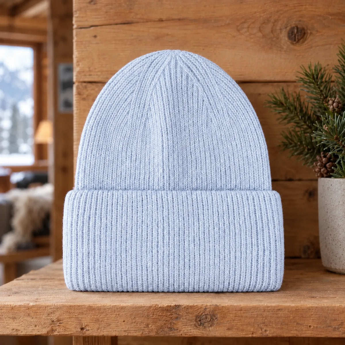 Casual Ribbed Winter Toque Hat