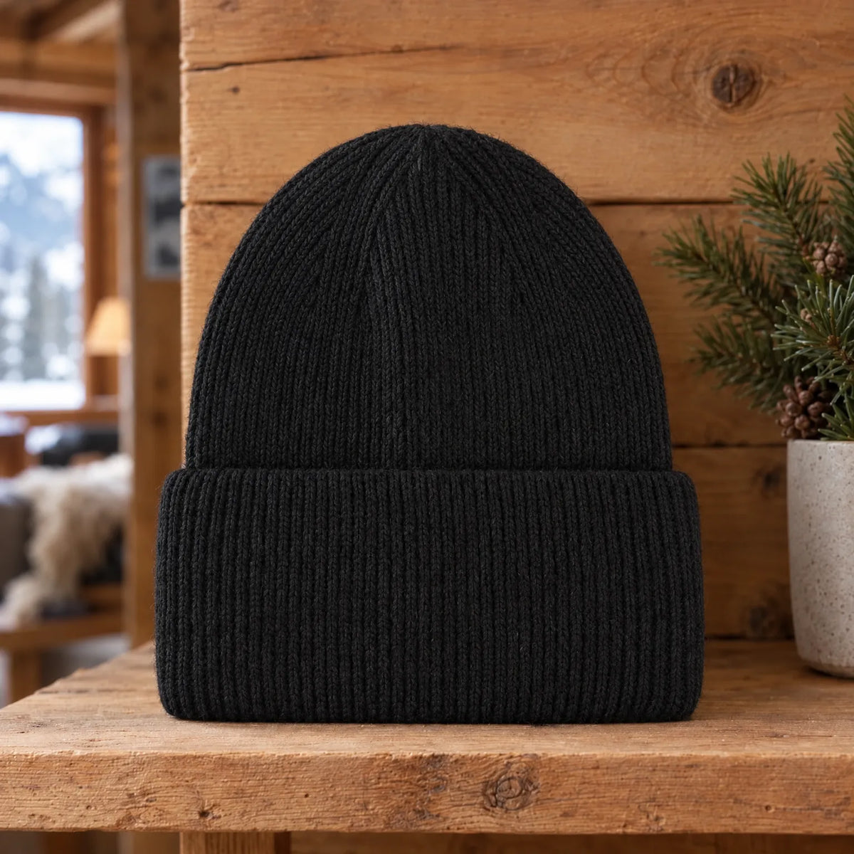 Casual Ribbed Winter Toque Hat