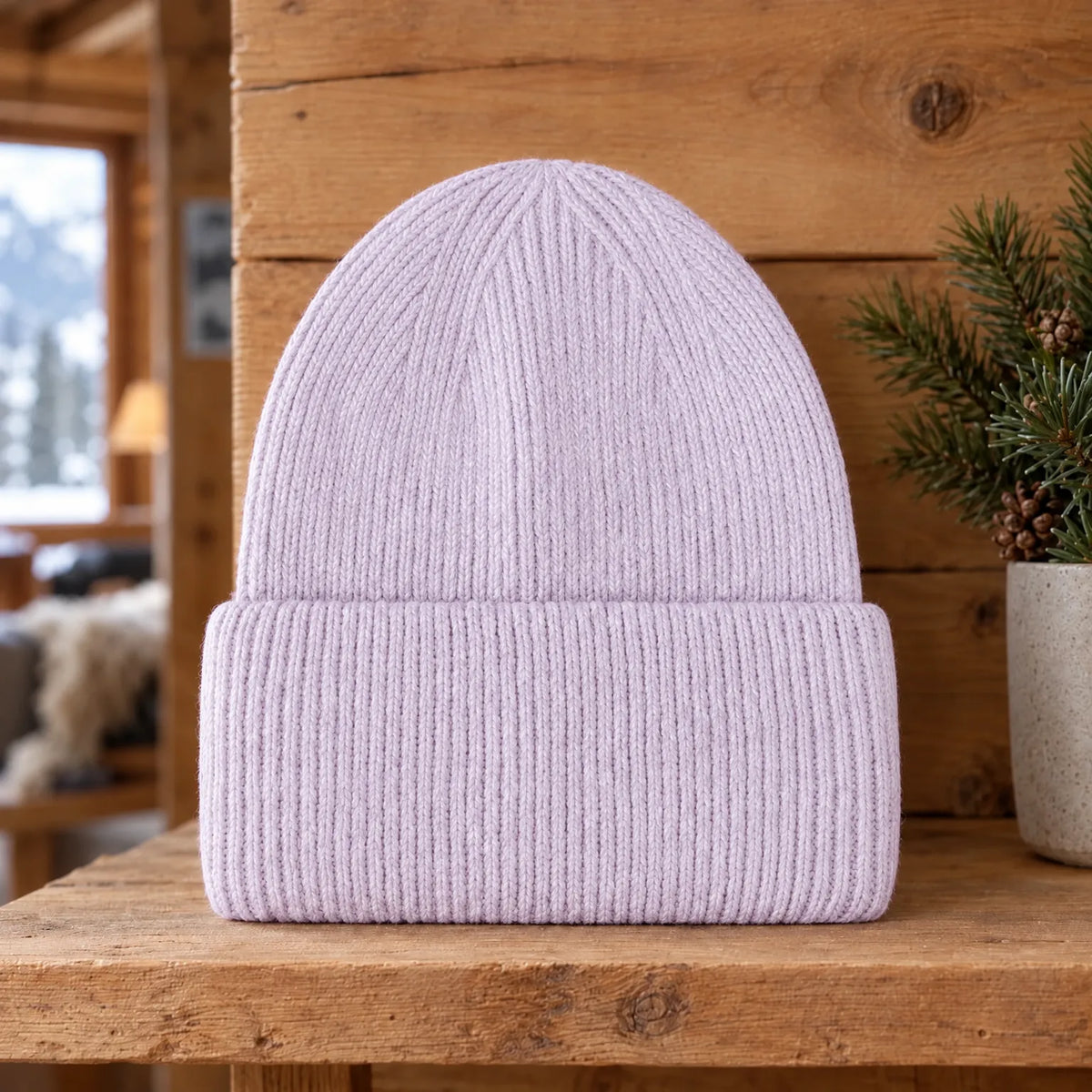 Casual Ribbed Winter Toque Hat