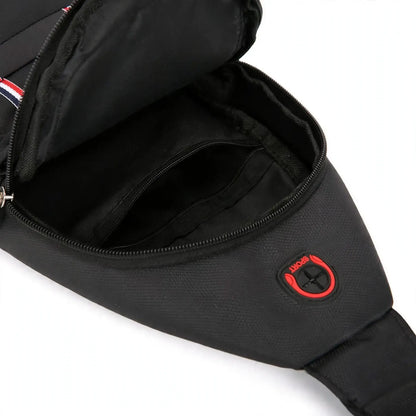 Casual Zippered Travel Crossbody Sling Bag