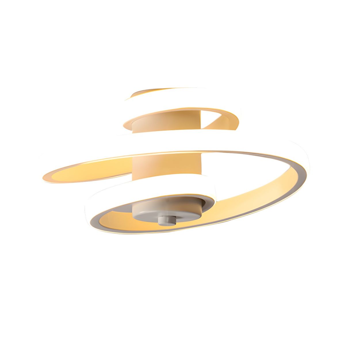 Ceiling LED Light Nordic Spiral Acrylic Design | Avelon