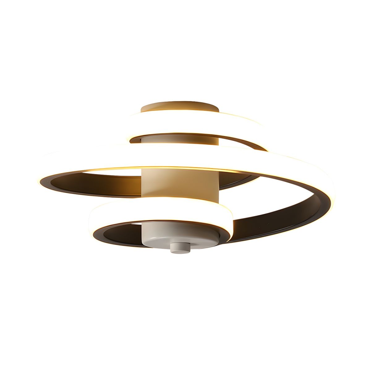 Ceiling LED Light Nordic Spiral Acrylic Design | Avelon