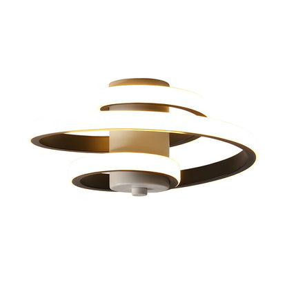Ceiling LED Light Nordic Spiral Acrylic Design | Avelon