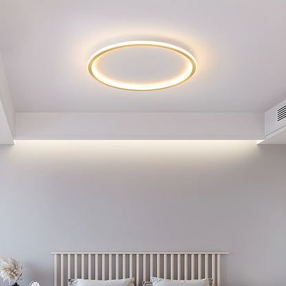 Ceiling LED Light Round Nordic Flush Mount with Remote | Lightra