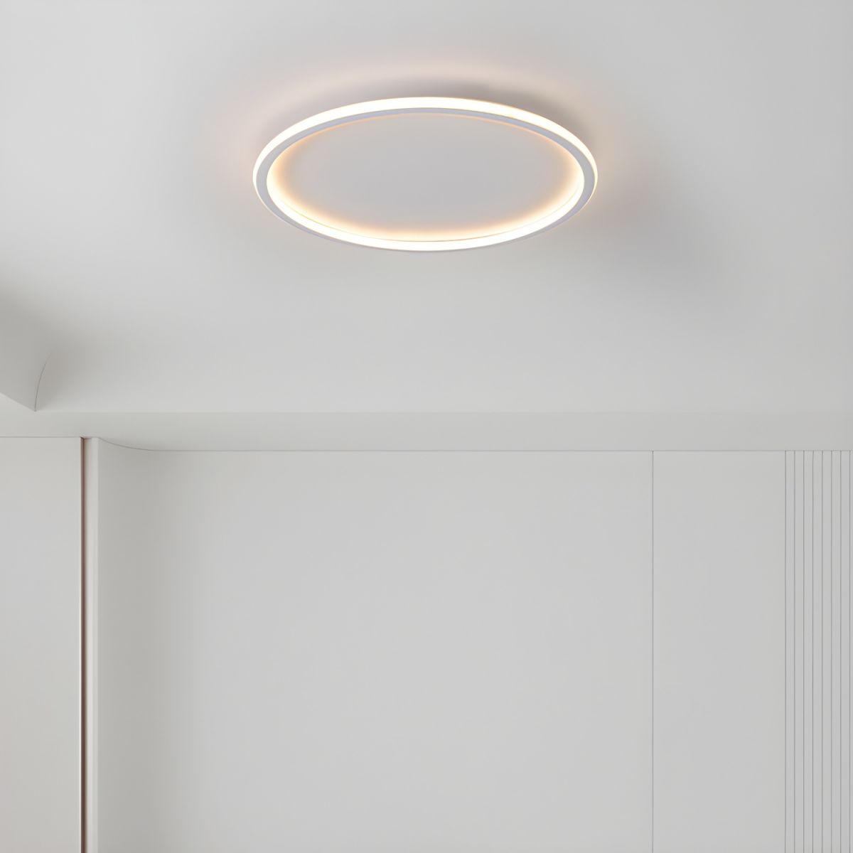Ceiling LED Light Round Nordic Flush Mount with Remote | Lightra