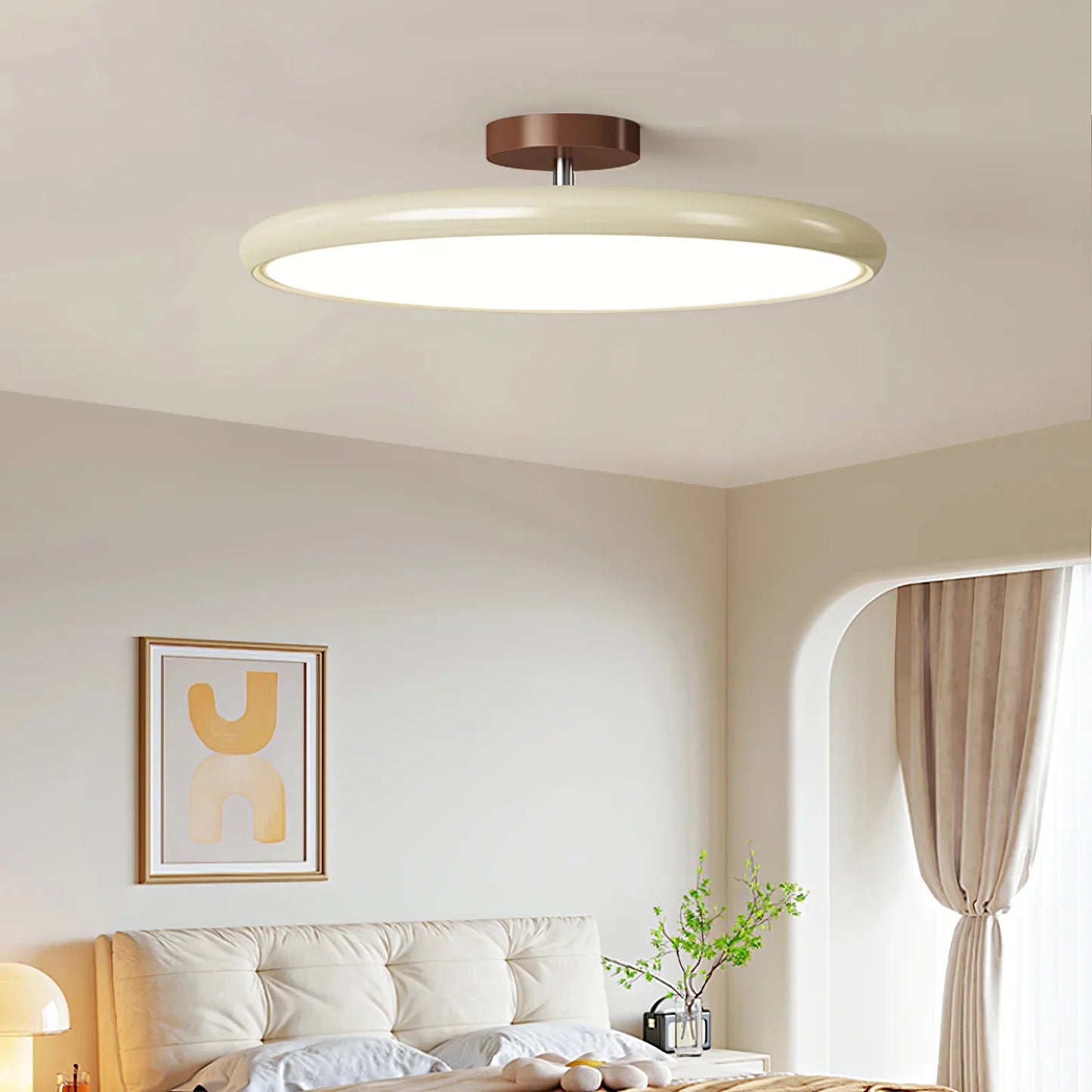 Ceiling LED Light with Adjustable Circular Shade | Lumexon