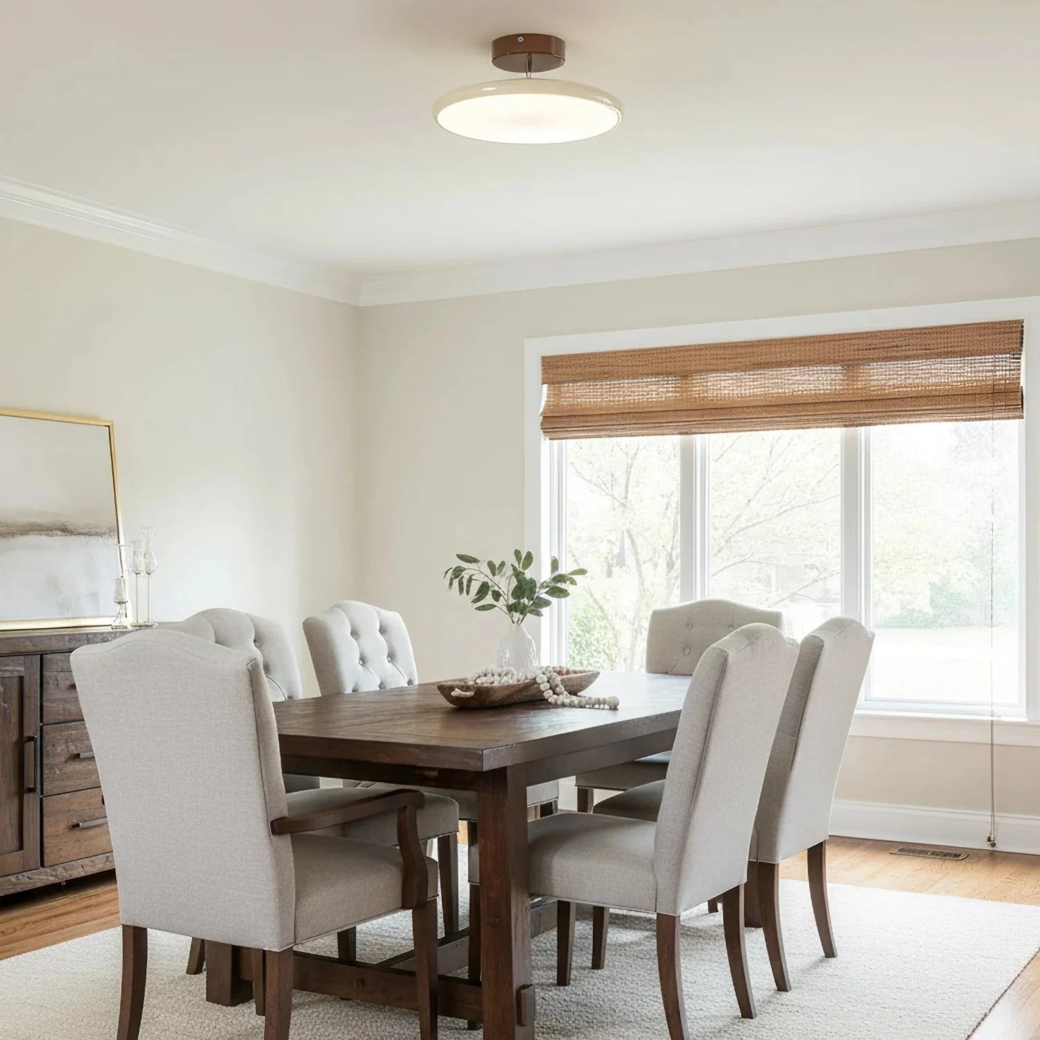 Ceiling LED Light with Adjustable Circular Shade | Lumexon