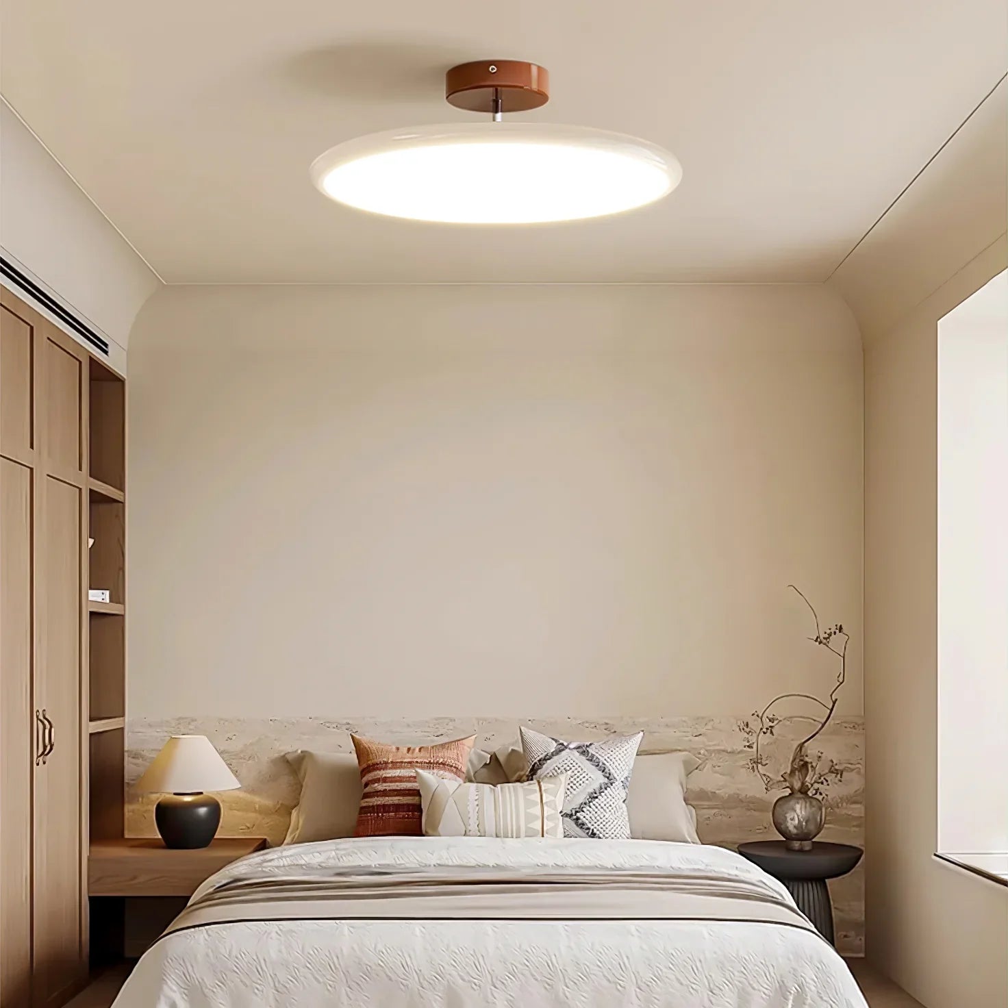 Ceiling LED Light with Adjustable Circular Shade | Lumexon